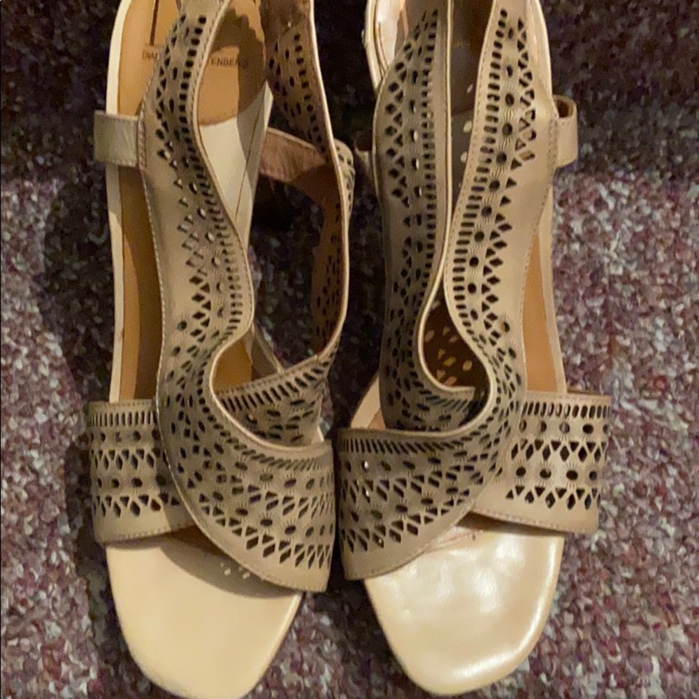 Tan heels.